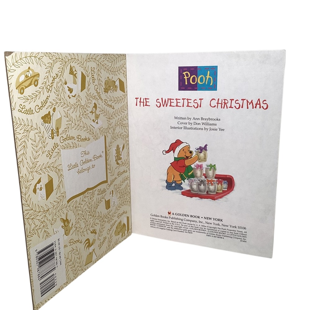 Winnie the Pooh Little Golden Books King of the Beasties Sweetest Christmas Lot - Picture 8 of 13